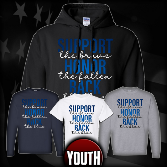 BACK THE BLUE #4 (YOUTH)