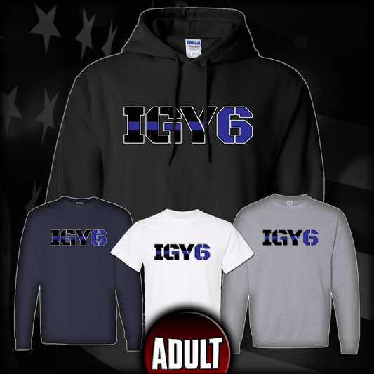 BACK THE BLUE #1 (ADULT)