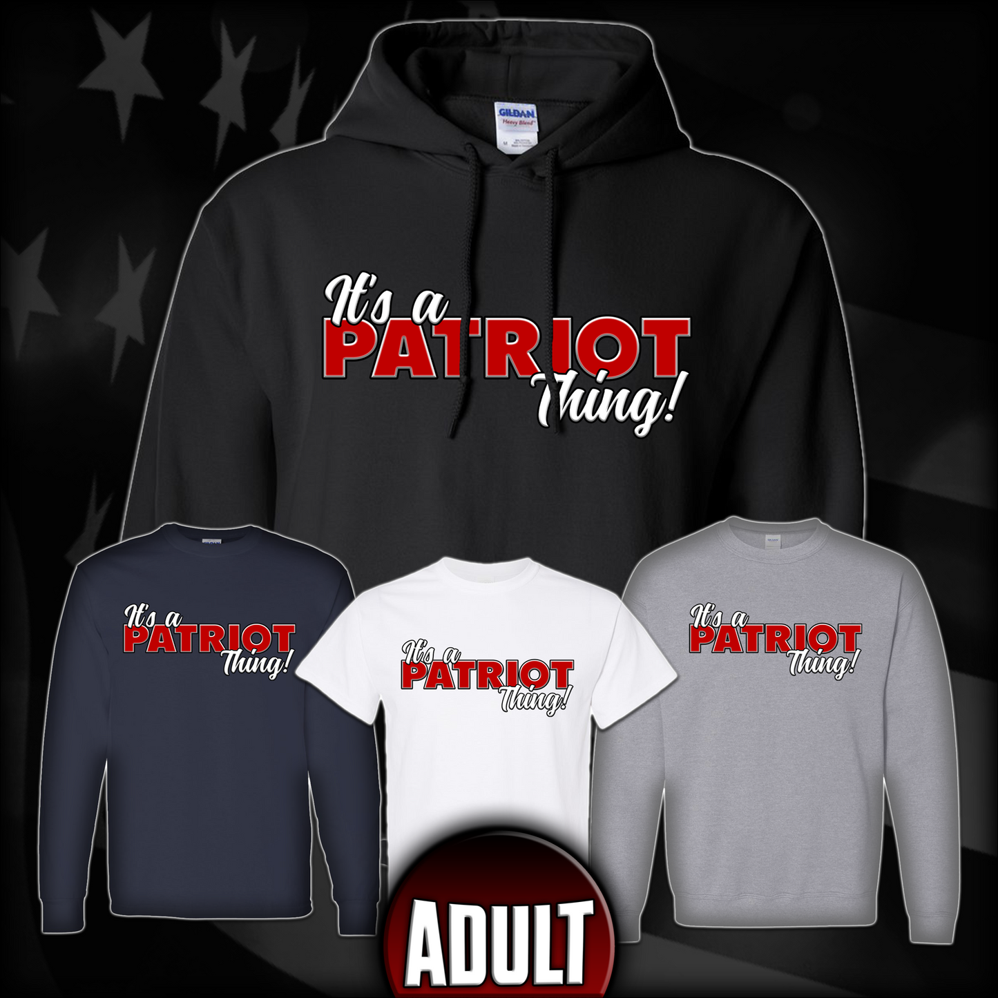 WASHINGTON - PATRIOT THING (ADULT)