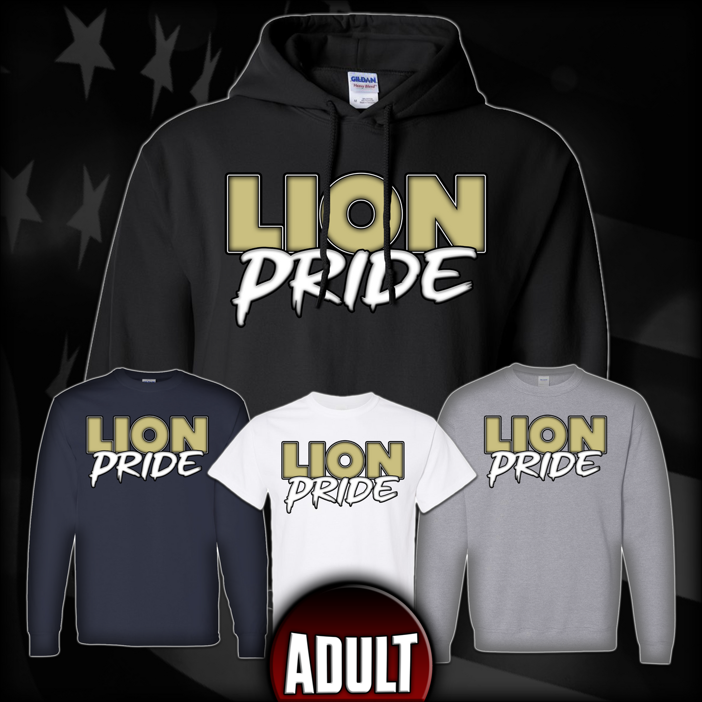 LINCOLN - LION PRIDE (ADULT)