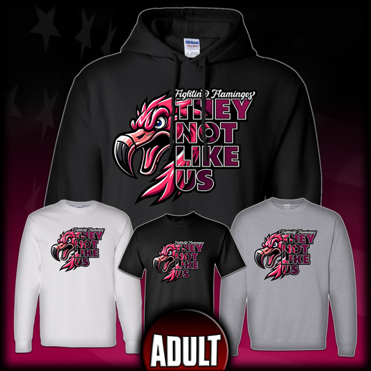 FIGHTING FLAMINGOS D (ADULT)